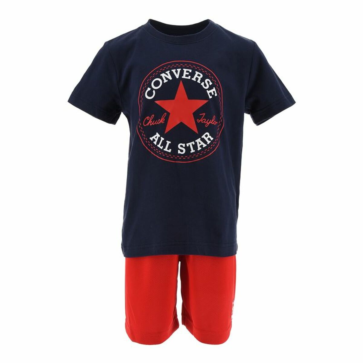 Children's Sports Outfit Converse Blue Red Multicolour 2 Pieces