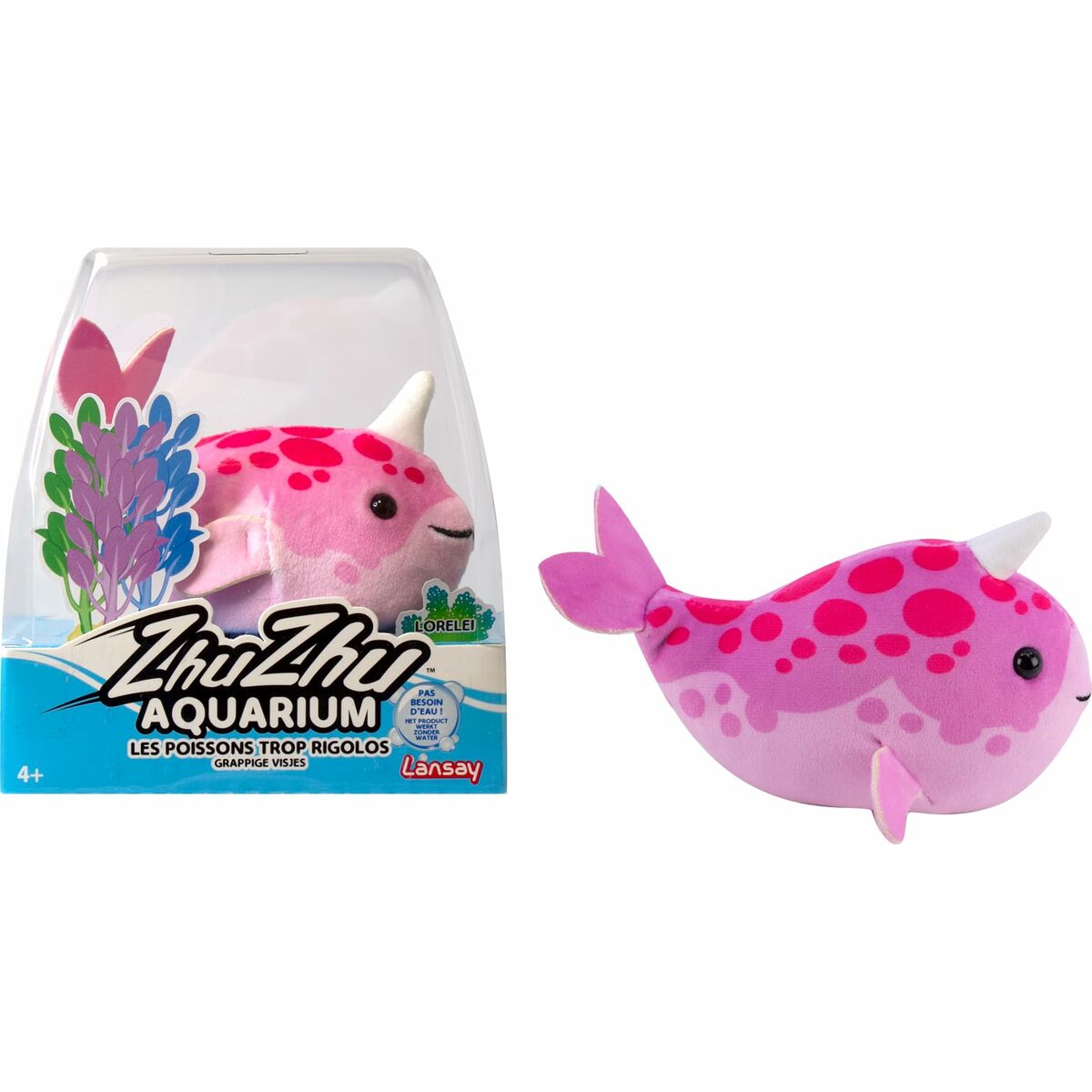 Toys Lansay Zhu Zhu Aquarium Coral Le Narval