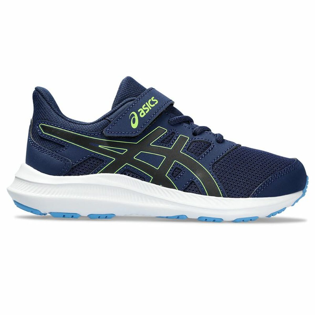 Laufschuhe für Kinder Asics Jolt 4 Ps Blau Schwarz