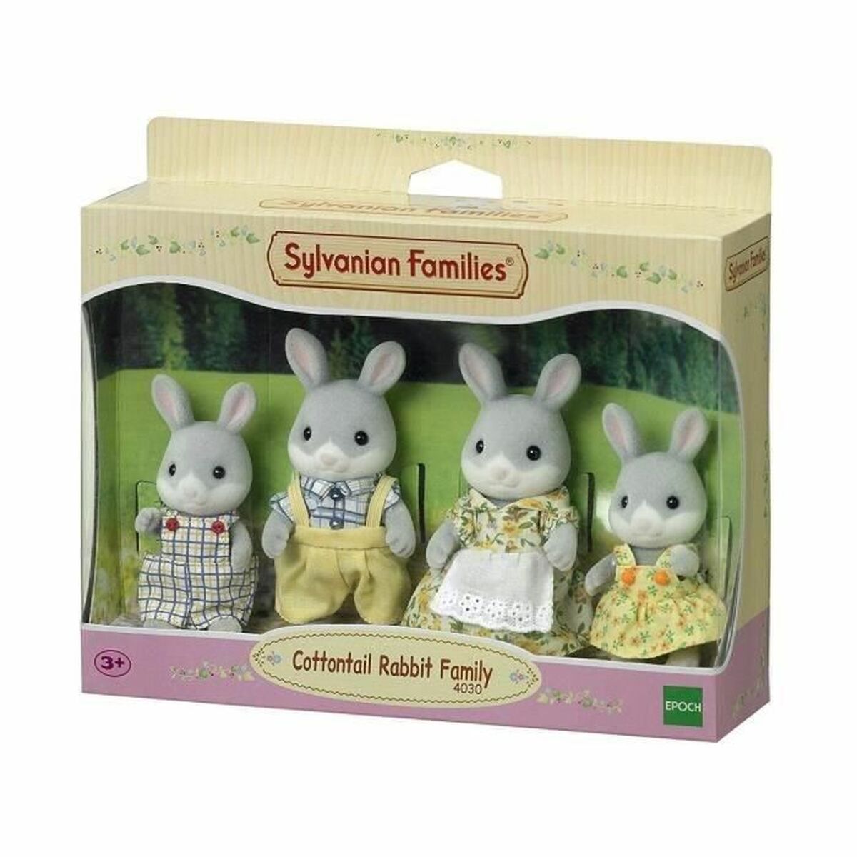 Ensemble de poupées Sylvanian Families Family Gray Rabbit