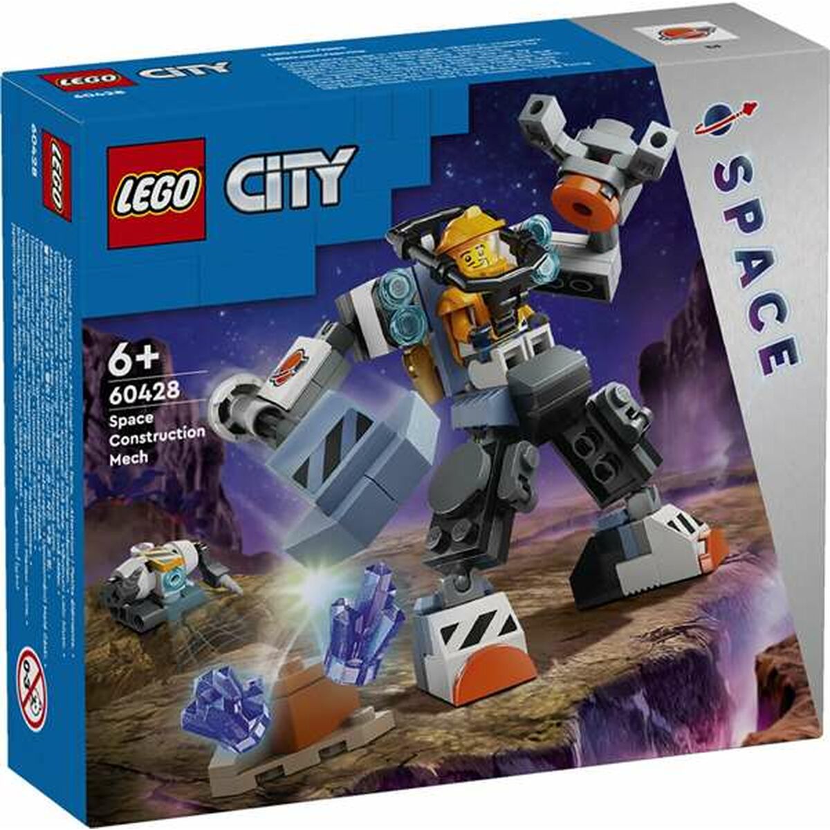 Konstruktionsspiel Lego City 60428 Space Mecha Bunt 220 Stücke