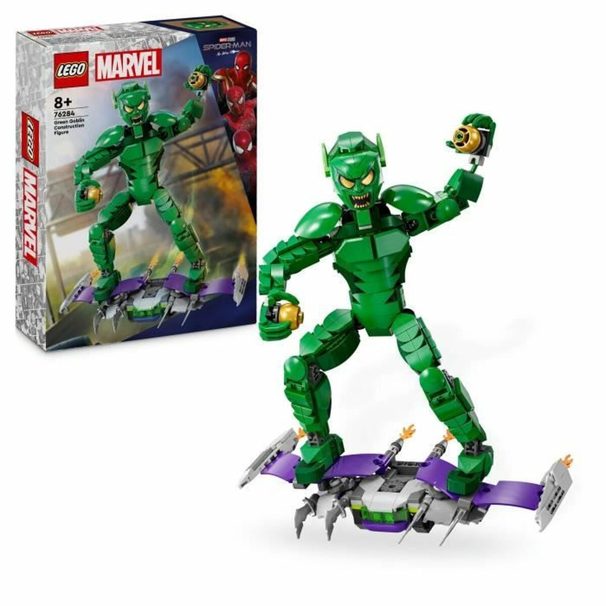 Konstruktionsspiel Lego 76284 Green Goblin Bunt 471 Stücke