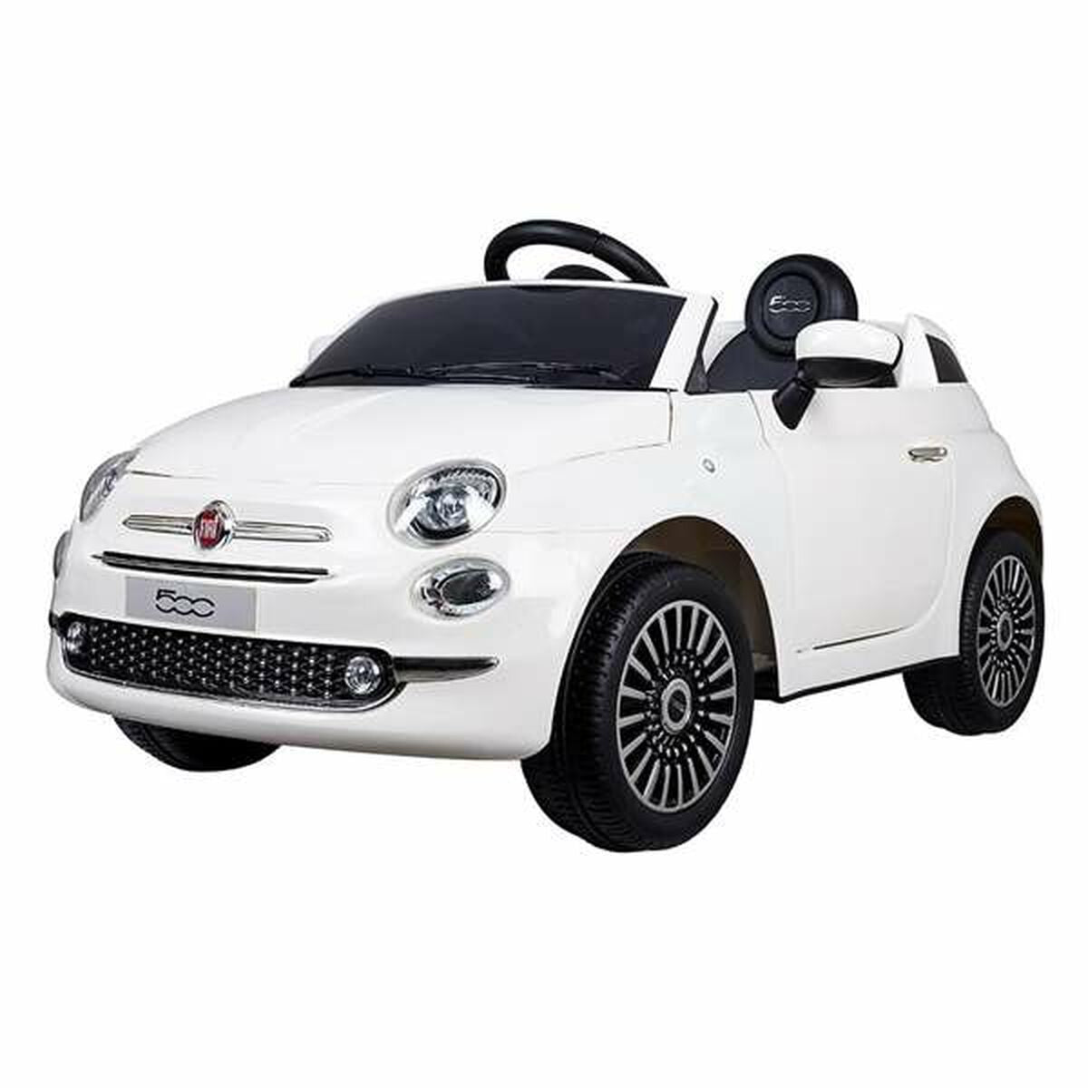 Voiture électrique pour enfants Fiat 500 Blanc