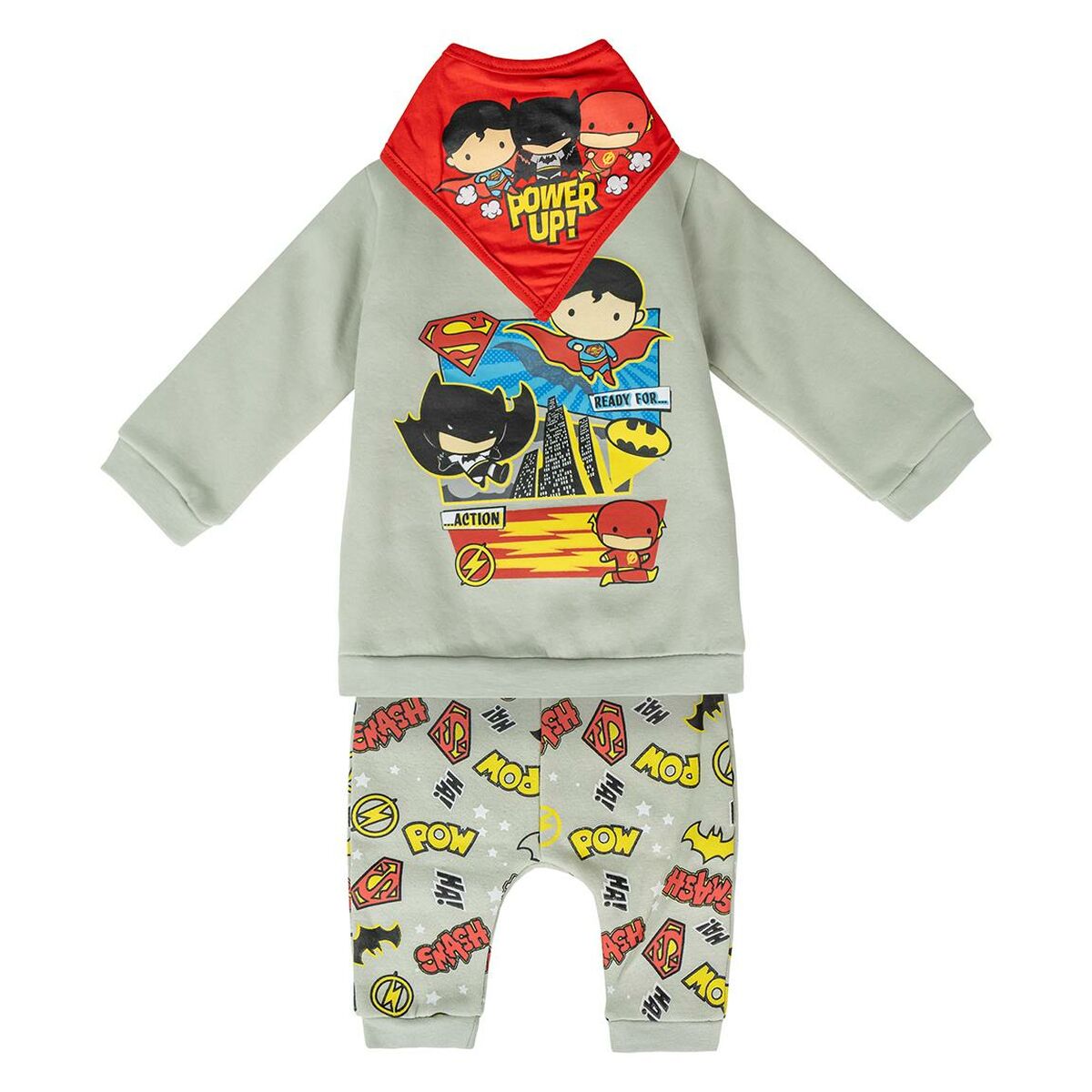 Baby's Tracksuit Justice League Grey