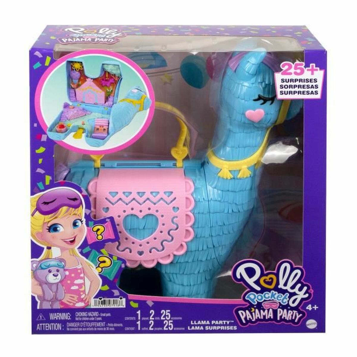 Playset Polly Pocket Lama Surprises