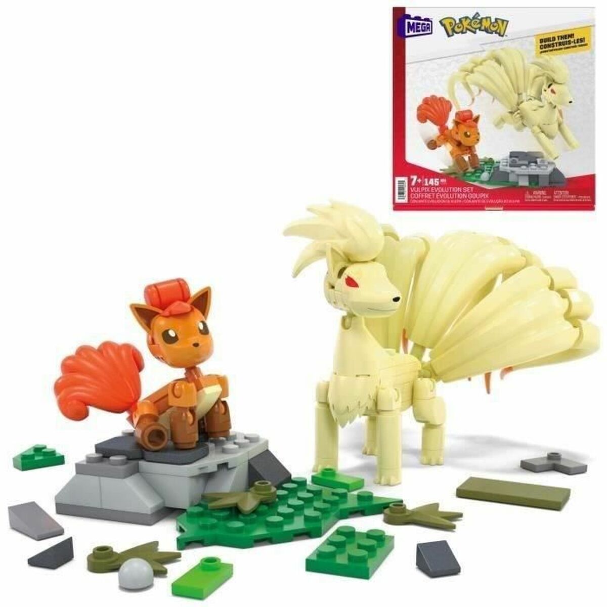 Set de construction Megablocks Pokémon GOUPIX EVOLUTION