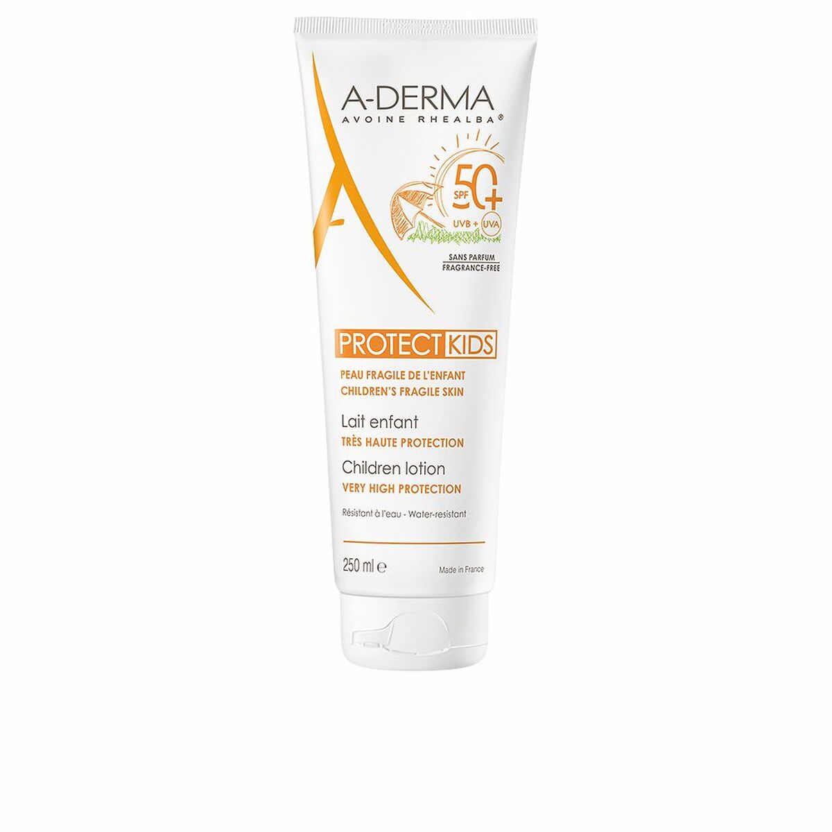 Protecteur Solaire pour enfant A-Derma Protect Kids SPF 50+ 250 ml