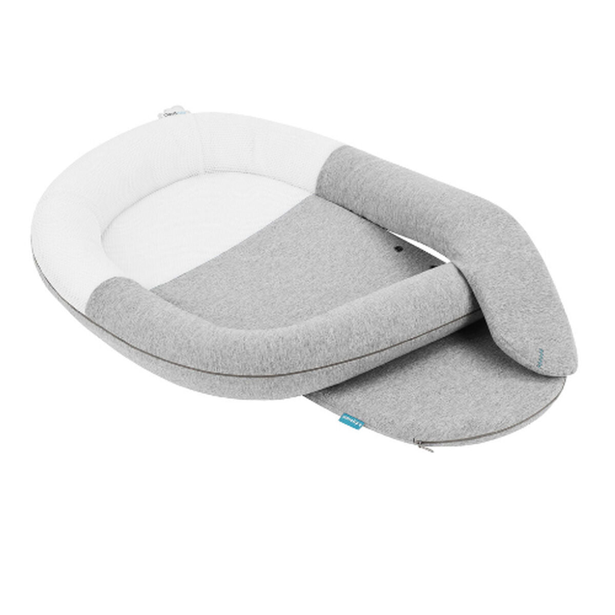 Coussin Babymoov Cocon Blanc/Gris