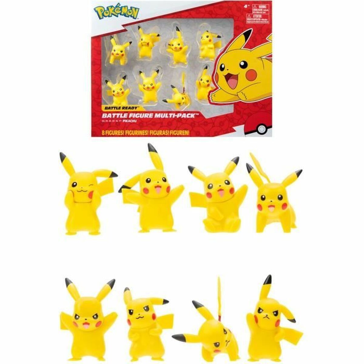 Figurensatz Pokémon Battle Ready! Pikachu