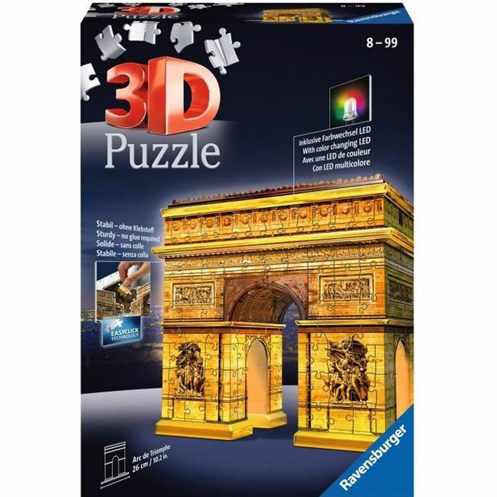 3D Puzzle Ravensburger Iceland: Kirkjuffellsfoss  216 Stücke 3D