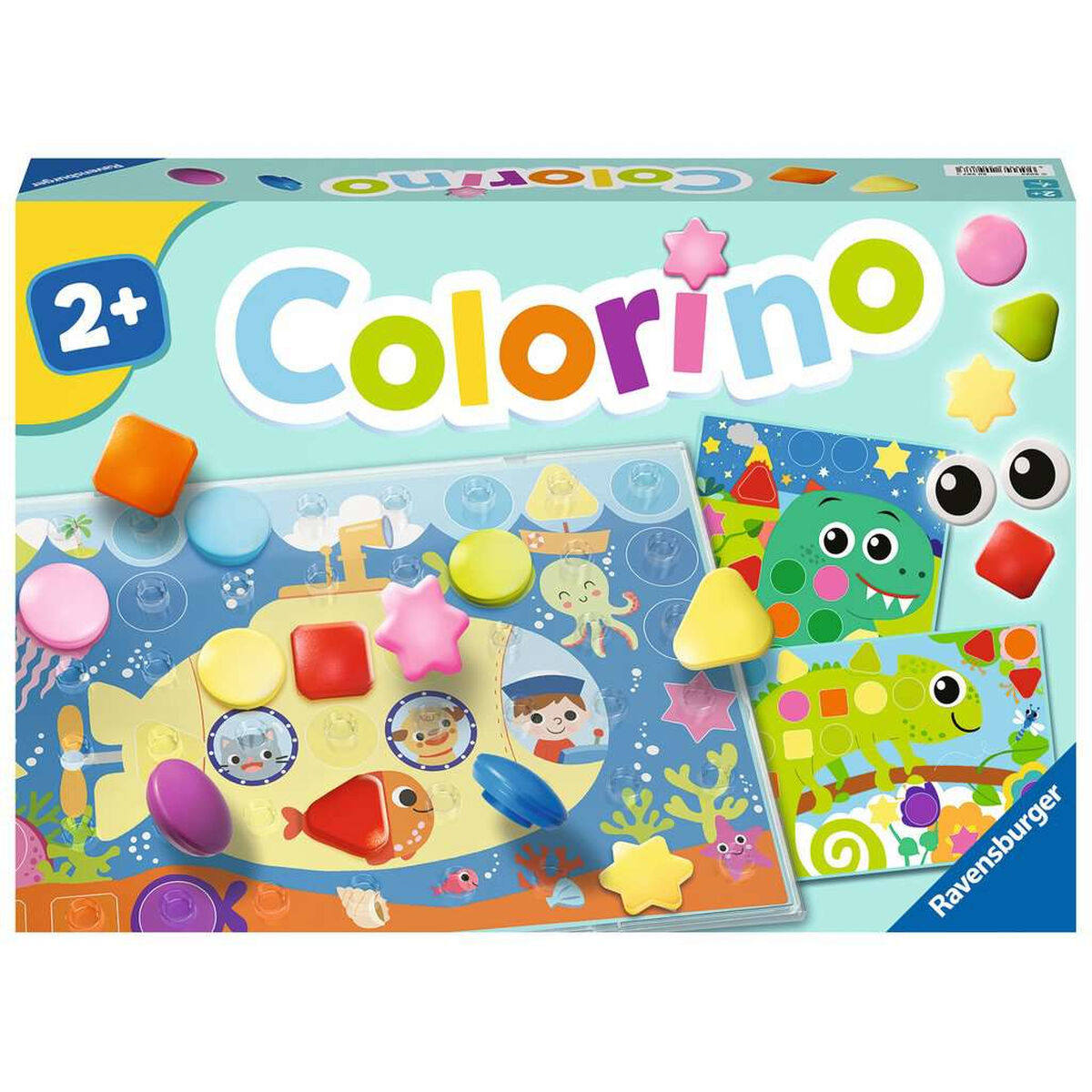 Jouet Educatif Ravensburger Colorino Blanc Multicouleur (6 Pièces)