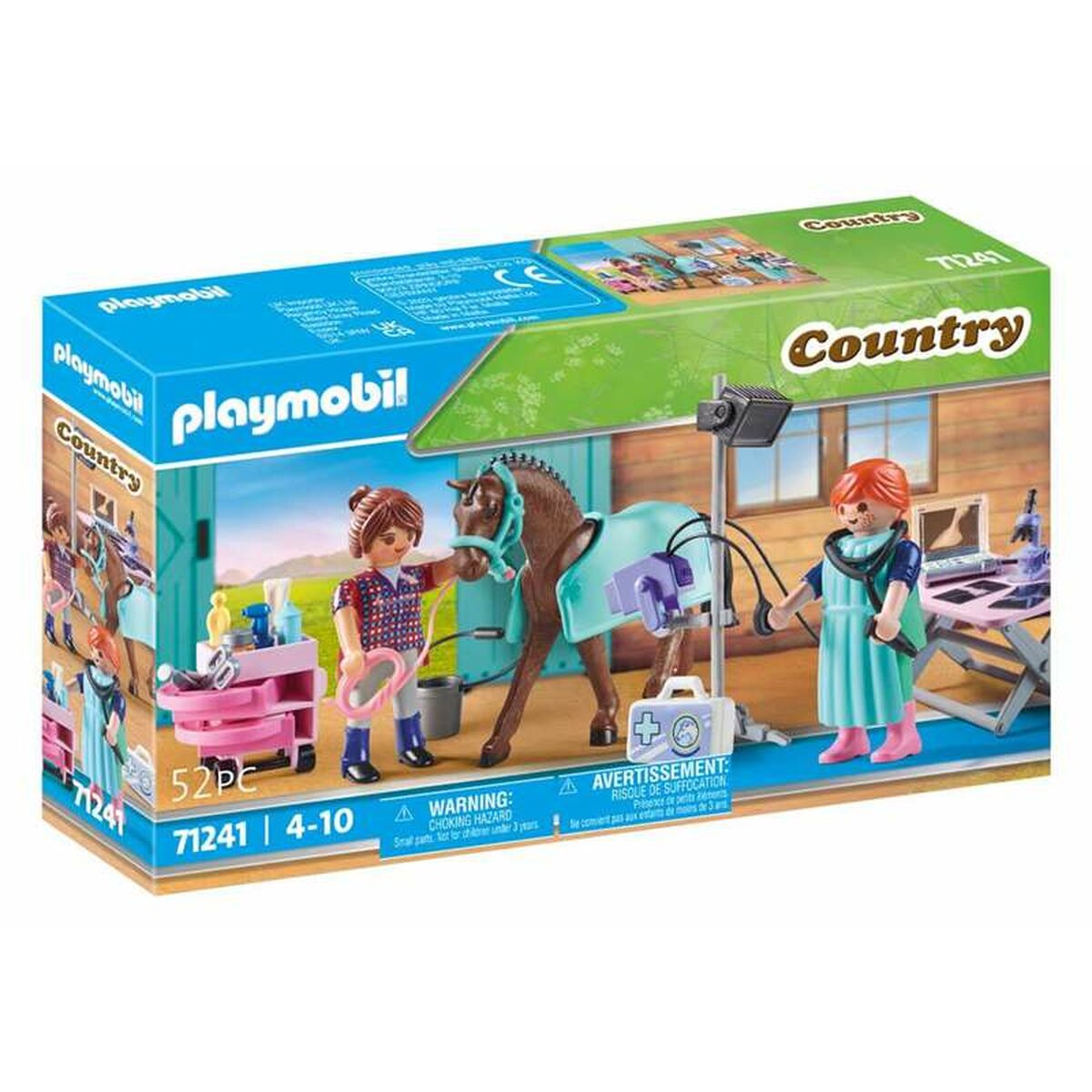 Playset Playmobil 71241 52 Pièces Cheval