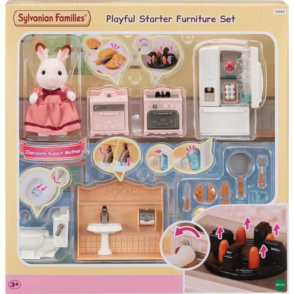 Zubehör für Puppenhaus Sylvanian Families 5449