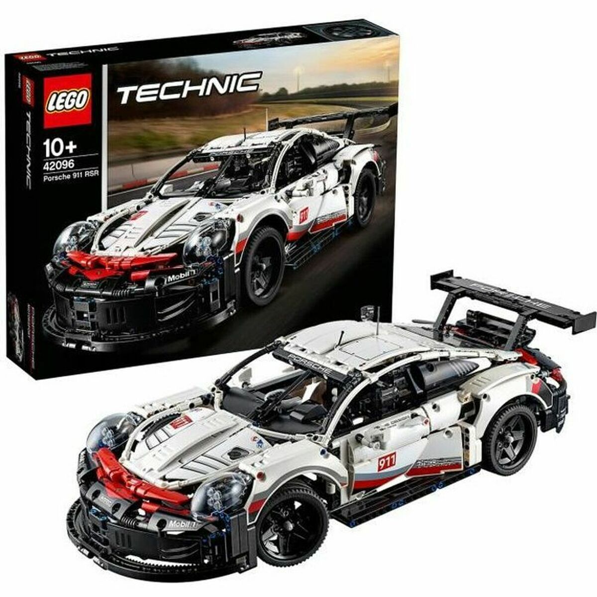 Konstruktionsspiel   Lego Technic 42096 Porsche 911 RSR         Bunt