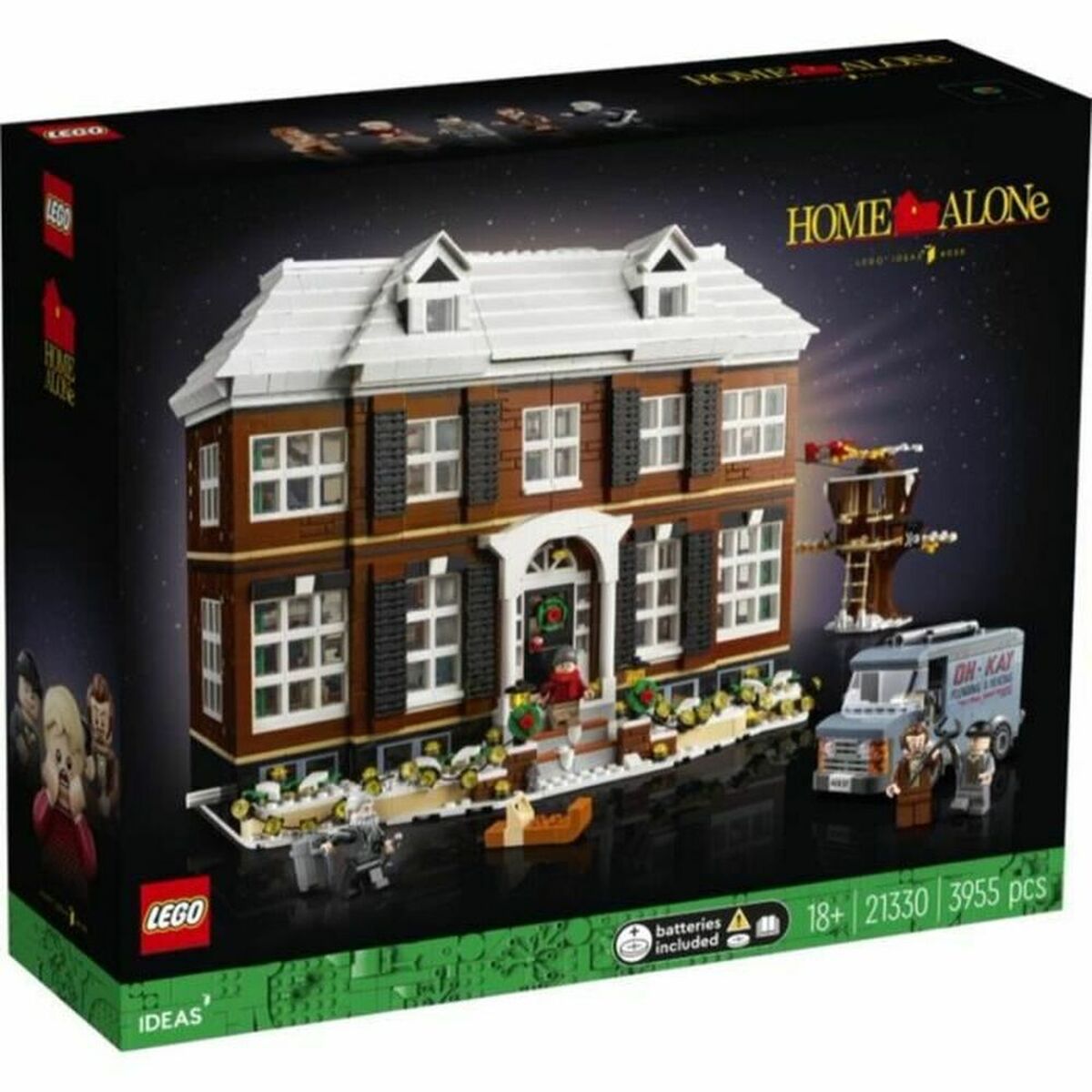 Konstruktionsspiel Lego Ideas 21330 Home Alone: Mom, I Missed The Plane! Schwarz 3955 Stücke