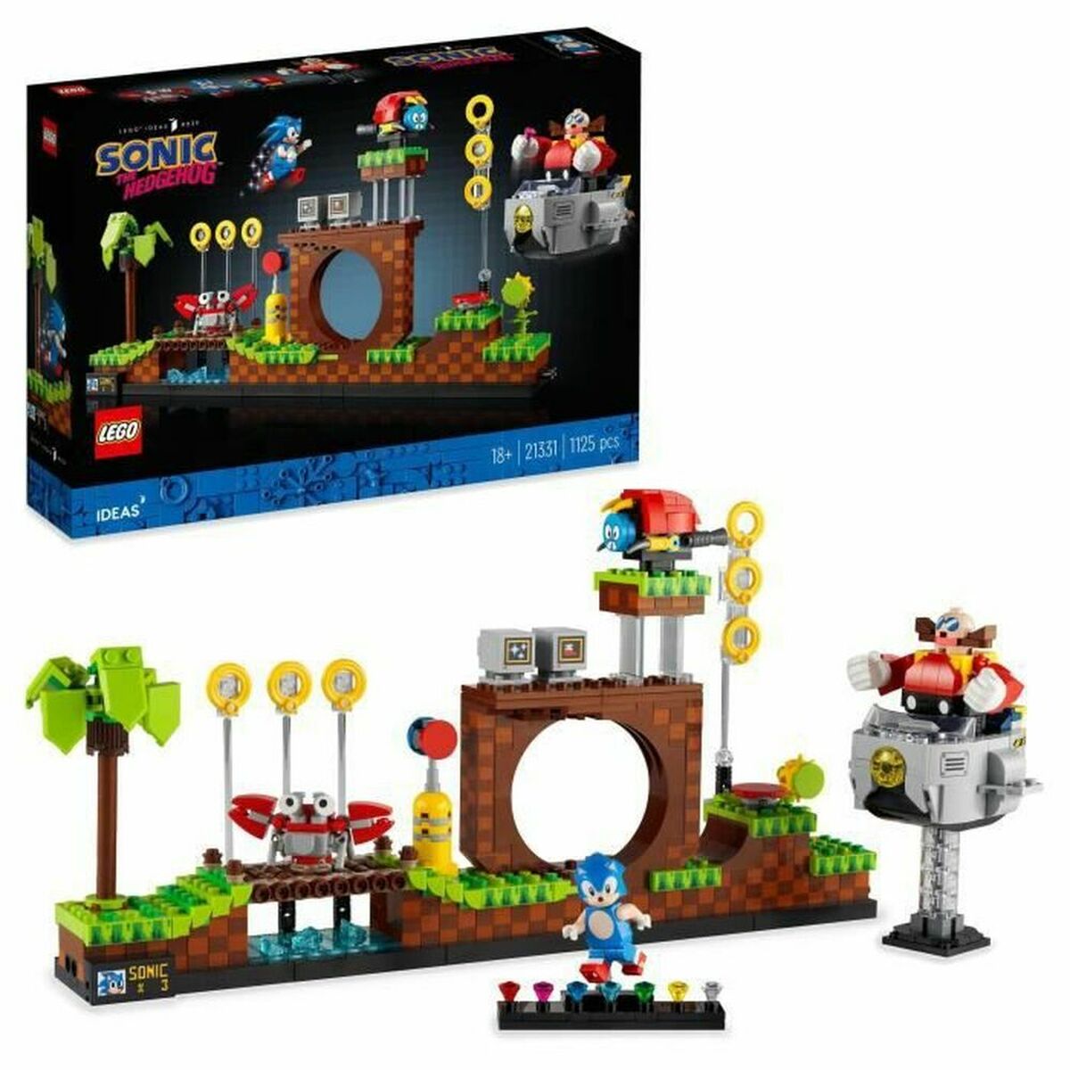 Konstruktionsspiel Lego 21331 Sonic the Hedgehog Bunt