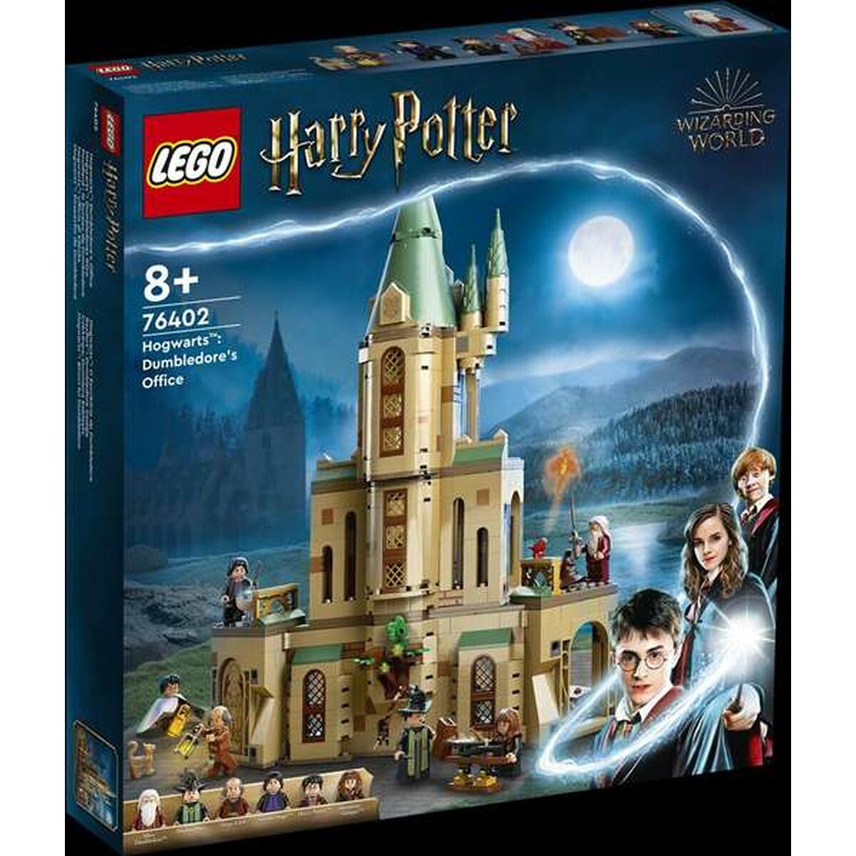 Konstruktionsspiel Lego 76402 Harry Potter Bunt 654 Stücke