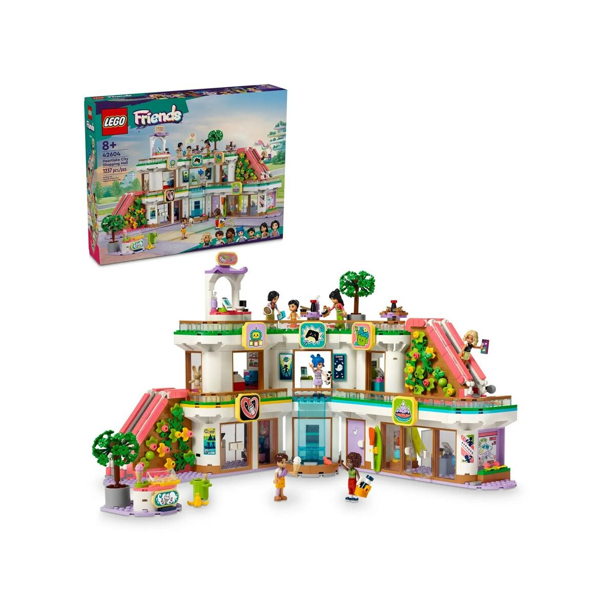 Playset Lego 42604 Heartlike city  shopping mall