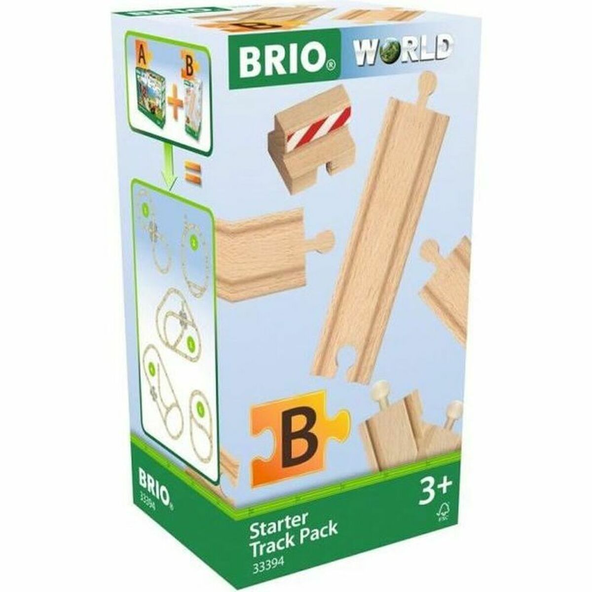 Zuggleis Brio Starter Track PAck B 13 Stücke