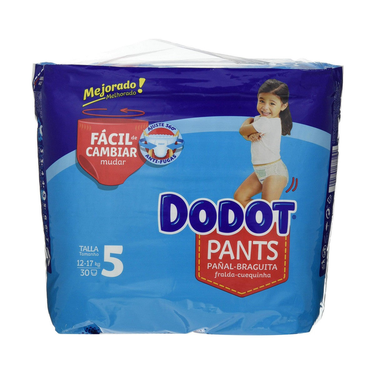 Einweg-Windeln Dodot Dodot Pants Größe 5 12-17 kg 30 Stück