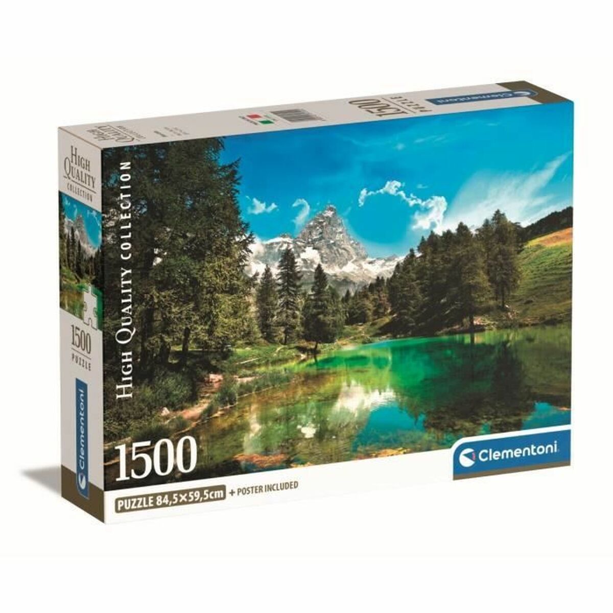 Puzzle Clementoni Blue Lake 1500 Pièces