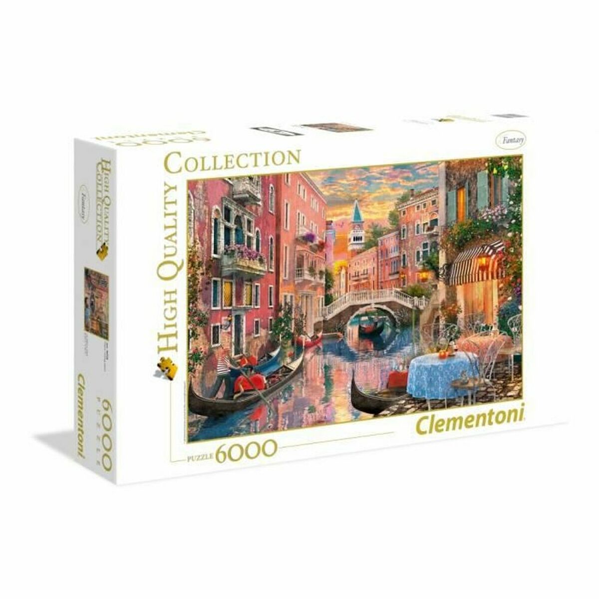 Puzzle Clementoni Venice Evening Sunset (6000 Pièces)