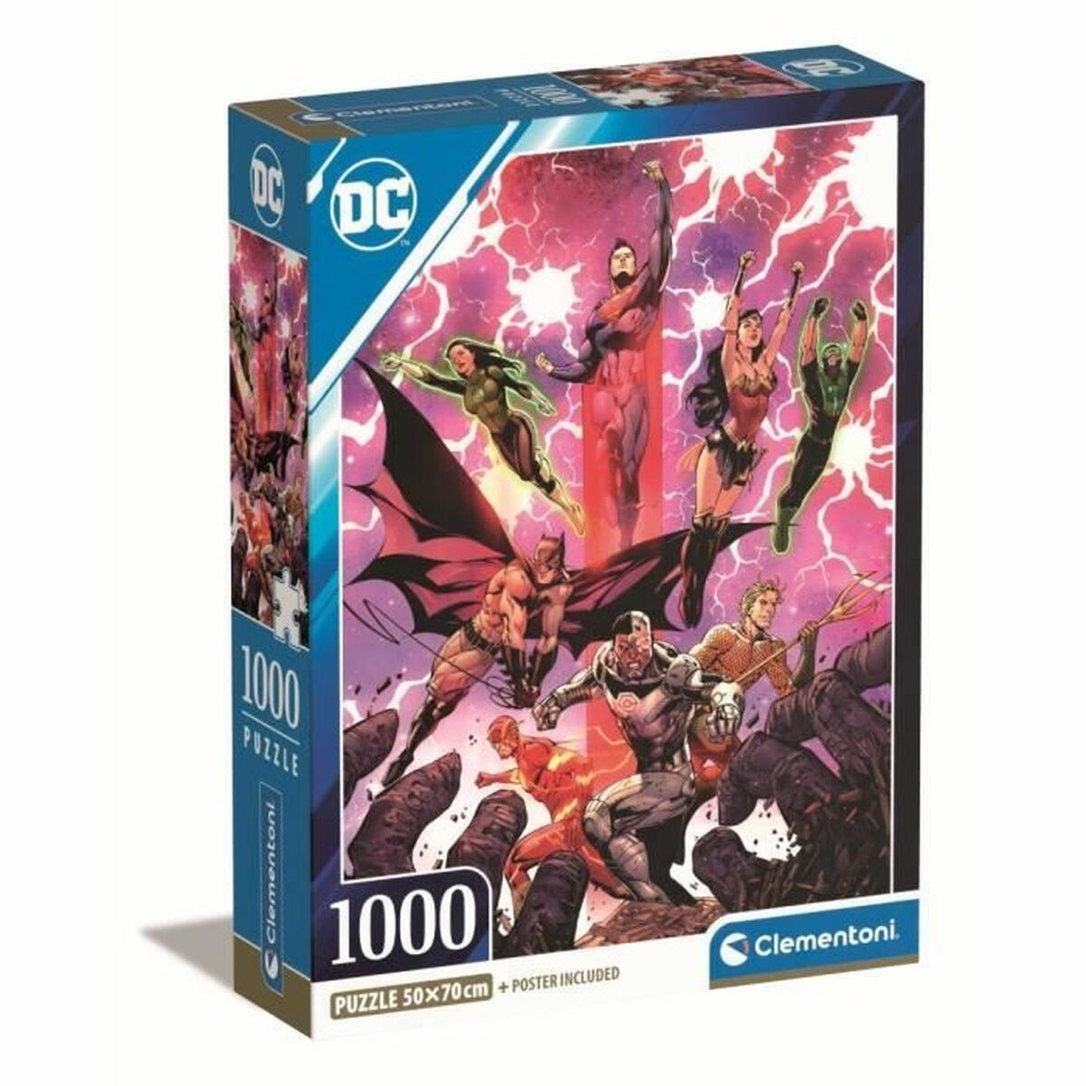 Puzzle Clementoni DC Comics 1000 Pièces