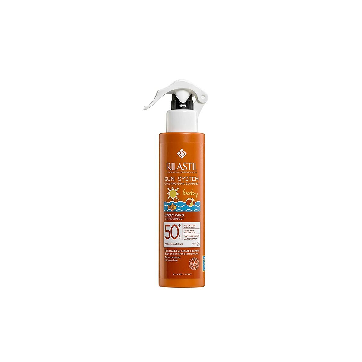 Kinder-Sonnenschutzspray Rilastil Sun System Baby SPF 50+ 200 ml