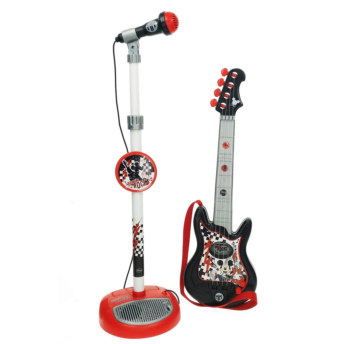 Ensemble musical Mickey Mouse Microphone Guitare pour Enfant