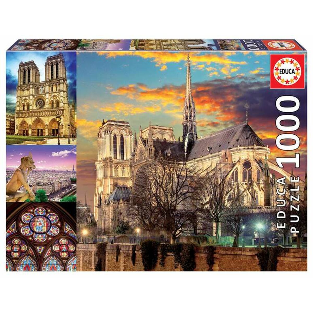 Puzzle Educa Notre Dame 1000 Pièces