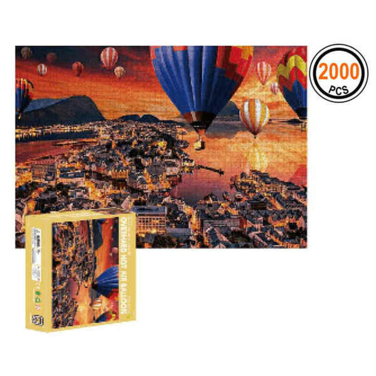 Puzzle Hot Air Balloon 2000 pcs