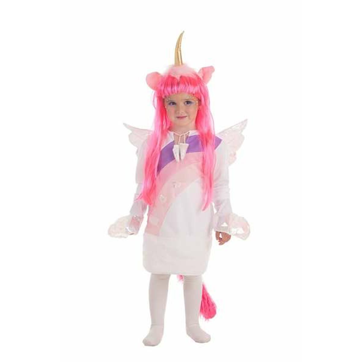 Costume for Children Unicorn 11-13 Years (4 Pieces)