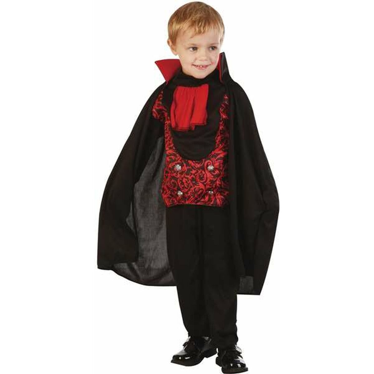 Costume for Children Vampire 3-6 years Black (3 Pieces)