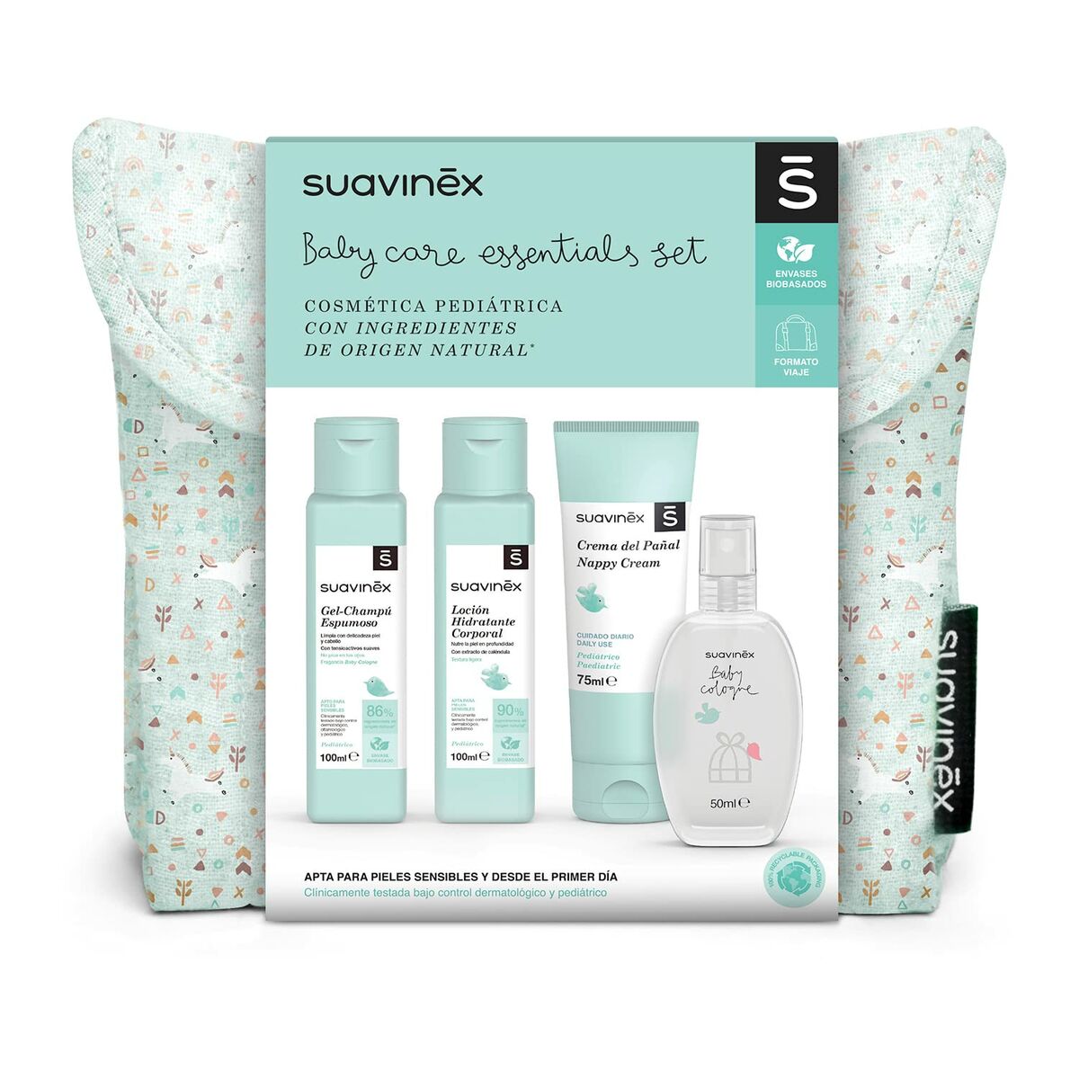 Ensemble de Bain Pour Bébé Suavinex (5 Pièces)