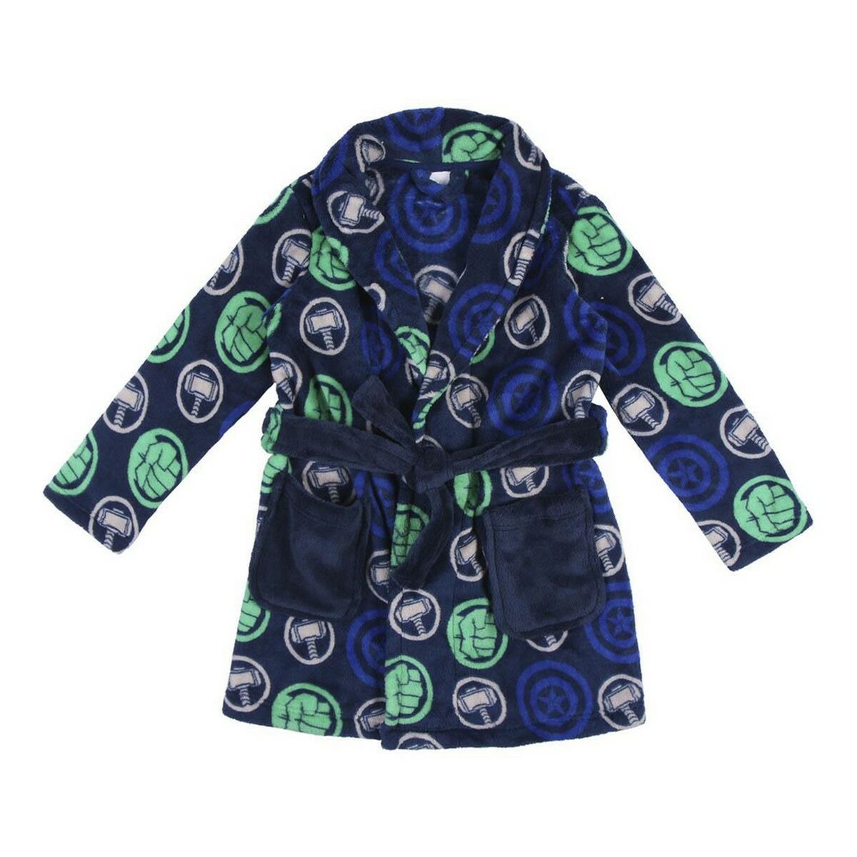 Peignoir pour Enfants The Avengers Bleu