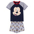 Sommer-Schlafanzug Mickey Mouse Grau