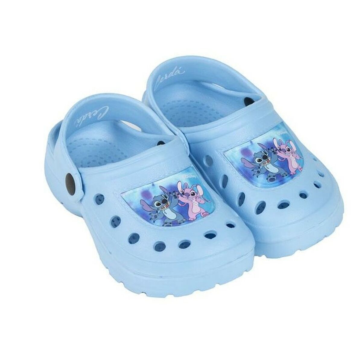 Beach Sandals Stitch Light Blue